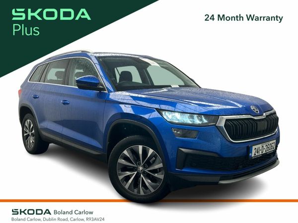 Skoda Kodiaq SUV, Diesel, 2024, Blue