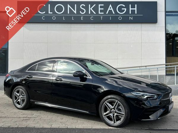 Mercedes-Benz CLA Coupe, Petrol Plug-in Hybrid, 2024, Black