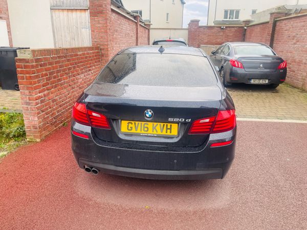 BMW 5-Series Saloon, Diesel, 2016, Black