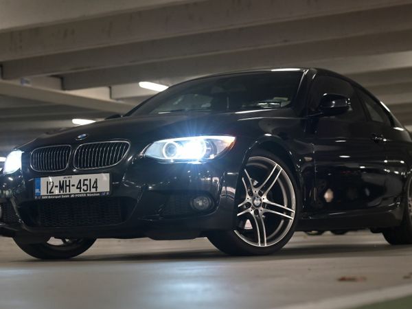 BMW 3-Series Coupe, Diesel, 2012, Black