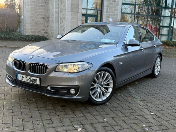BMW 5-Series Saloon, Diesel, 2014, Grey