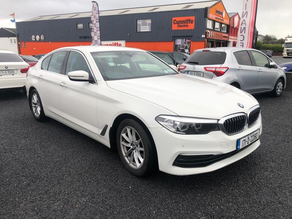 BMW 5-Series Saloon, Diesel, 2017, White