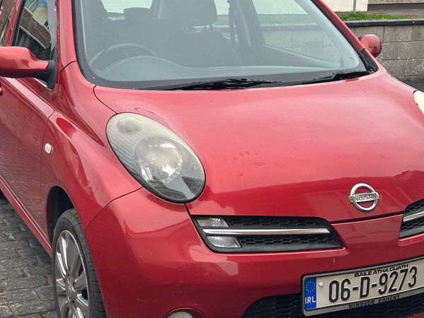 Nissan Micra Hatchback, Petrol, 2006, Red