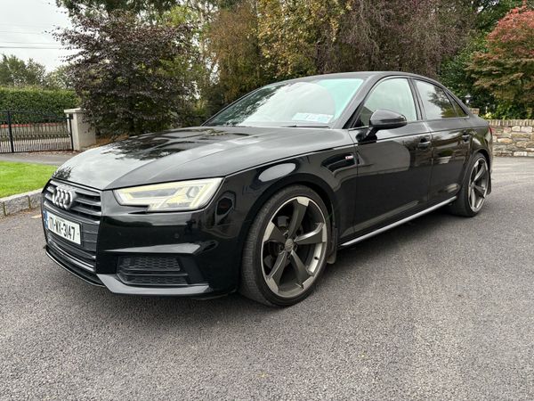 Audi A4 Saloon, Diesel, 2017, Black