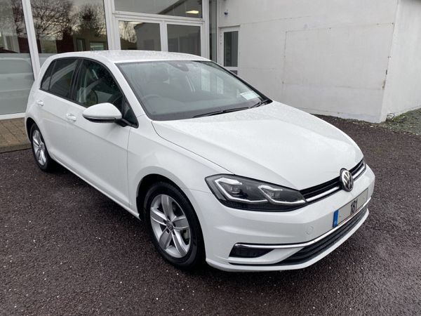 Volkswagen Golf Hatchback, Petrol, 2018, White