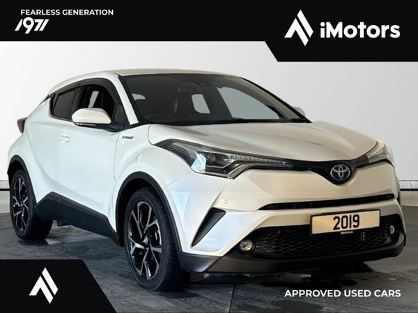 Toyota C-HR SUV, Petrol Hybrid, 2019, White