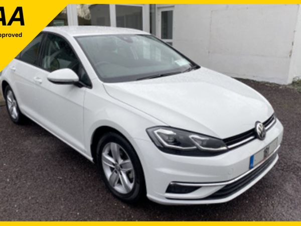 Volkswagen Golf Hatchback, Petrol, 2018, White