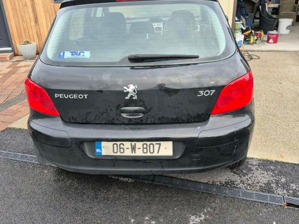 Peugeot 307 Hatchback, Petrol, 2006, Black