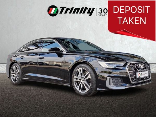 Audi A6 Saloon, Petrol Plug-in Hybrid, 2025, Black