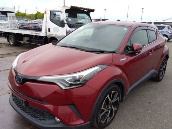 Toyota C-HR SUV, Petrol Hybrid, 2017, Red
