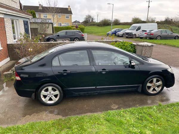 Honda Civic Saloon, Petrol, 2007, Black