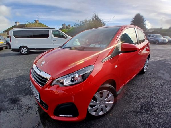 Peugeot 108 Hatchback, Petrol, 2018, Red