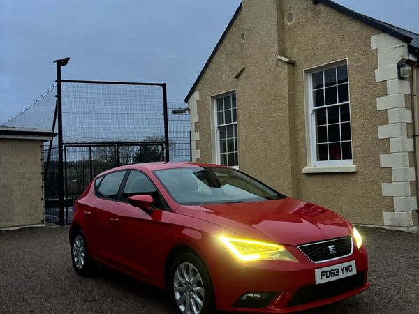 SEAT Leon Hatchback, Diesel, 2014, Red