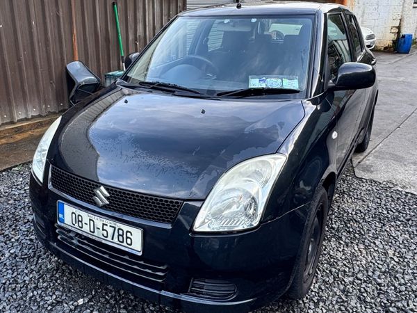 Suzuki Swift Hatchback, Petrol, 2008, Black