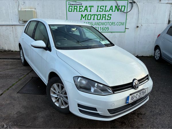 Volkswagen Golf Hatchback, Petrol, 2016, White