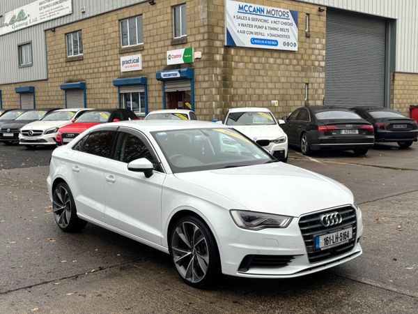 Audi A3 Saloon, Petrol, 2016, White