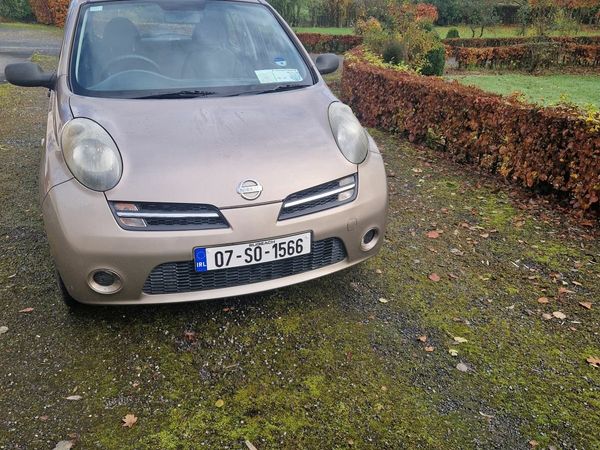 Nissan Micra Hatchback, Petrol, 2007, Gold