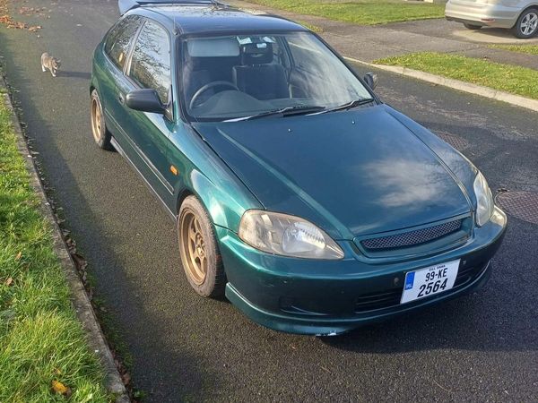 Honda Civic Hatchback, Petrol, 1999, Green