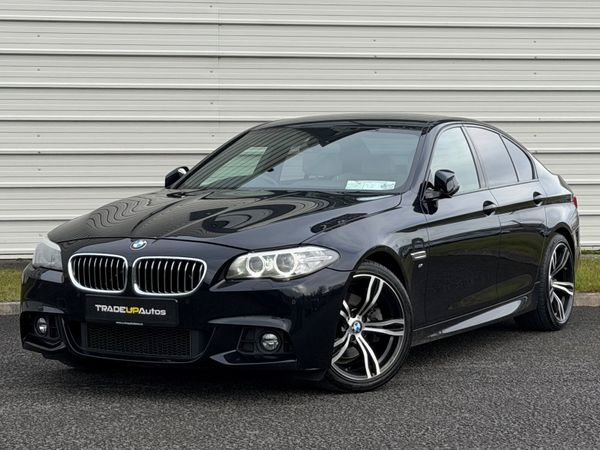 BMW 5-Series Saloon, Diesel, 2015, Black