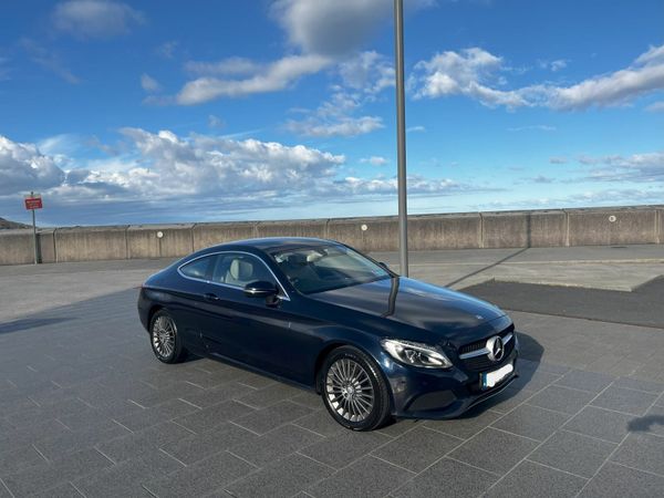 Mercedes-Benz C-Class Coupe, Diesel, 2016, Blue