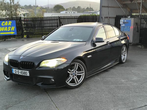 BMW 5-Series Saloon, Diesel, 2012, Black