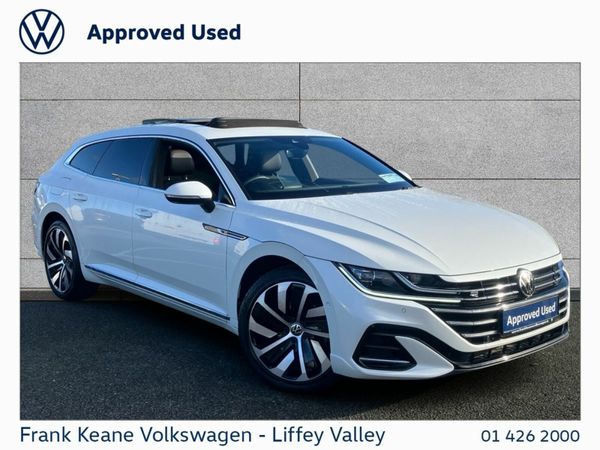Volkswagen Arteon Estate, Petrol Hybrid, 2023, White