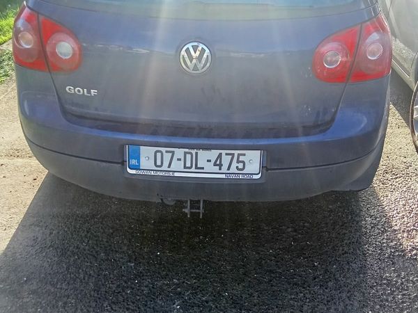 Volkswagen Golf Hatchback, Petrol, 2007, Blue