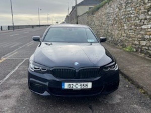 BMW 5-Series Saloon, Petrol Plug-in Hybrid, 2019, Black