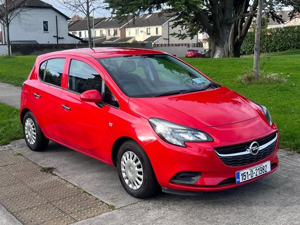 Opel Corsa Hatchback, Petrol, 2015, Red