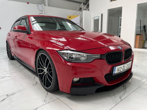BMW 3-Series Saloon, Diesel, 2014, Red