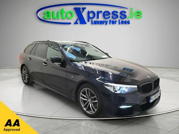 BMW 5-Series Estate, Diesel, 2018, Black