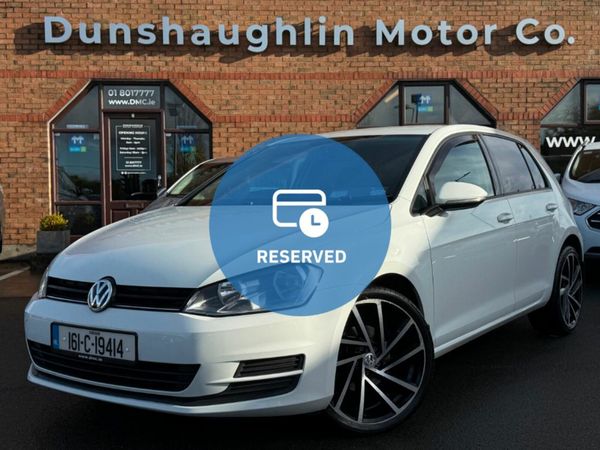 Volkswagen Golf Hatchback, Diesel, 2016, White