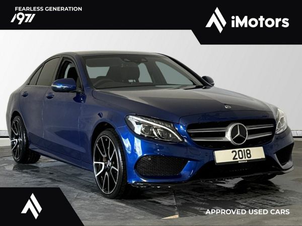 Mercedes-Benz C-Class Saloon, Diesel, 2018, Blue