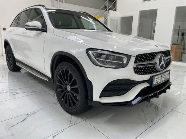 Mercedes-Benz GLC SUV, Diesel Hybrid, 2022, White