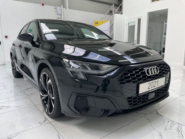 Audi A3 Hatchback, Petrol Hybrid, 2021, Black