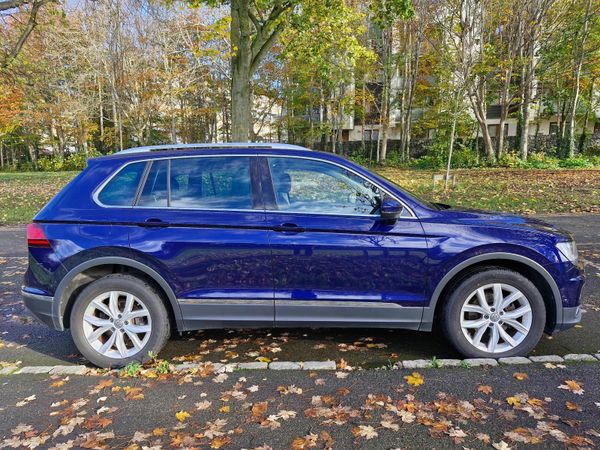 Volkswagen Tiguan SUV, Diesel, 2016, Blue