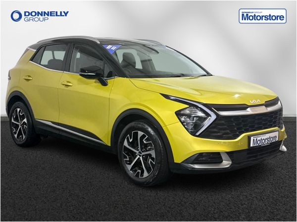 Kia Sportage Estate, Petrol Hybrid, 2023, Yellow
