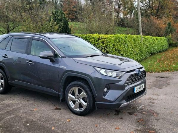 Toyota RAV4 SUV, Petrol Hybrid, 2021, Grey