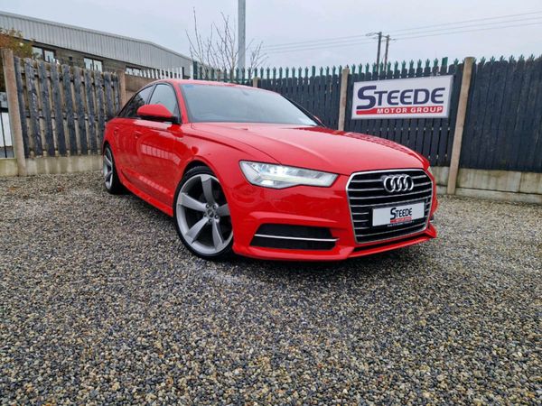 Audi A6 Saloon, Diesel, 2015, Red