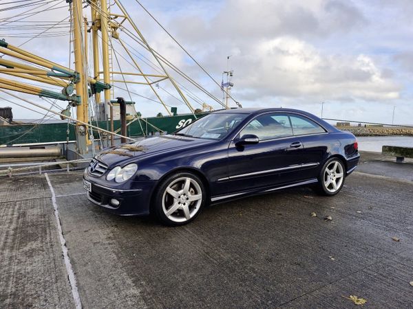 Mercedes-Benz CLK Coupe, Diesel, 2008, Blue