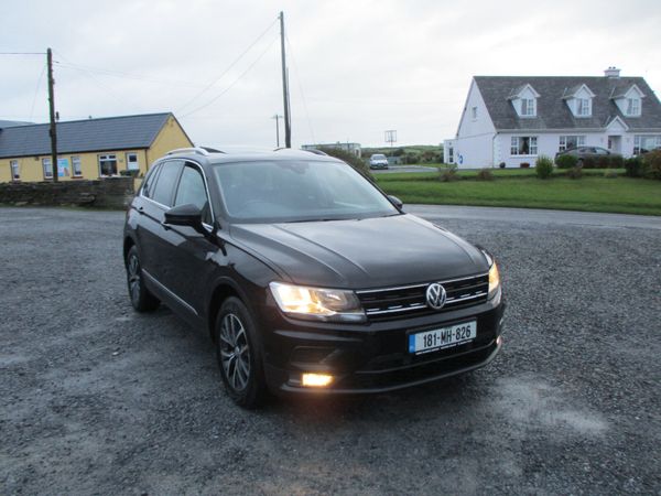 Volkswagen Tiguan SUV, Diesel, 2018, Black