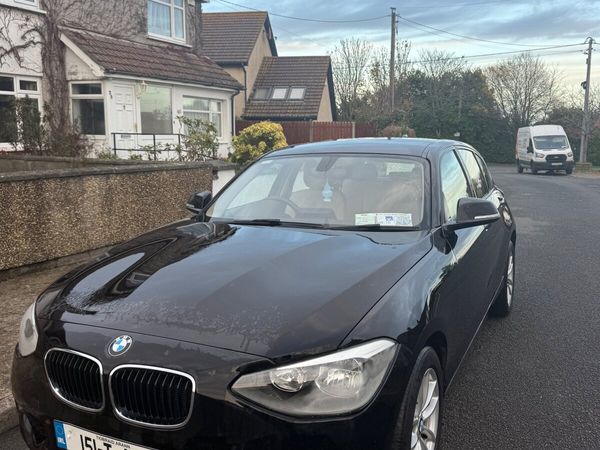 BMW 1-Series Hatchback, Diesel, 2015, Black