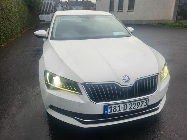 Skoda Superb Saloon, Diesel, 2018, White