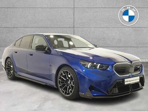 BMW M5 Saloon, Petrol Plug-in Hybrid, 2025, Blue