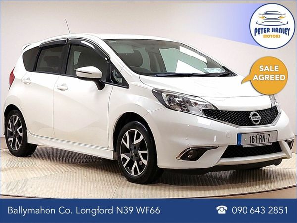Nissan Note MPV, Petrol, 2016, White