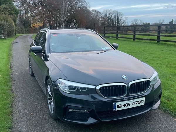 BMW 5-Series Estate, Diesel, 2018, Black