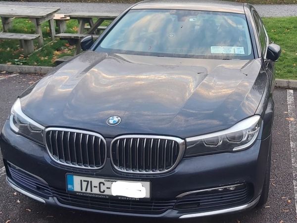 BMW 7-Series Saloon, Diesel, 2017, Blue
