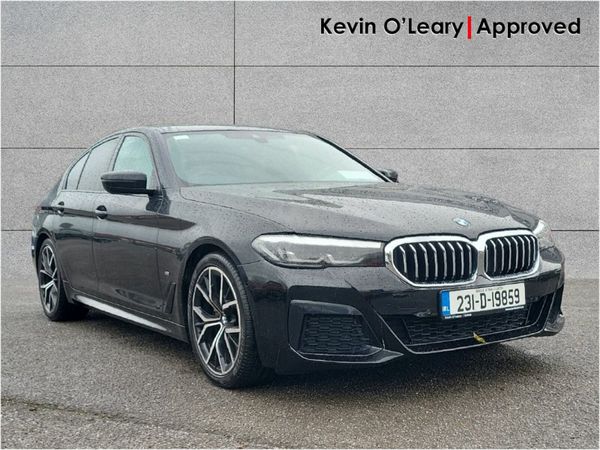 BMW 5-Series Saloon, Diesel, 2023, Black