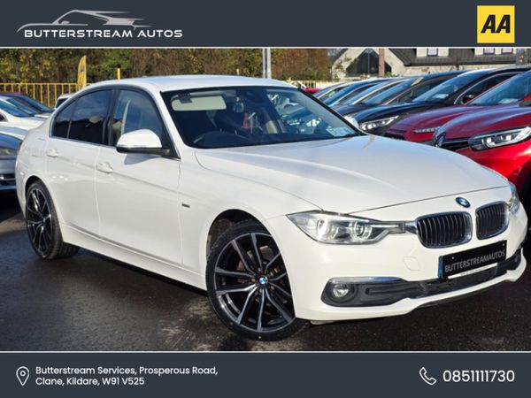 BMW 3-Series Saloon, Diesel, 2017, White