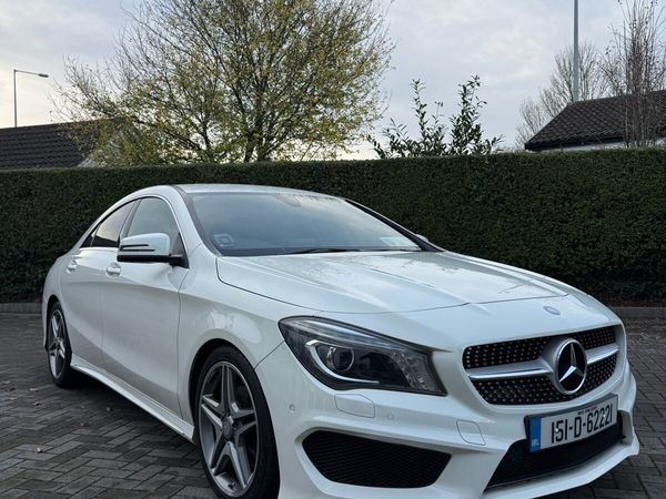 Mercedes-Benz CLA Saloon, Petrol, 2015, White
